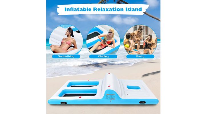 Inflatable Bath Island Maximum Load 400 kg,