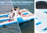 Inflatable Bath Island Maximum Load 400 kg,